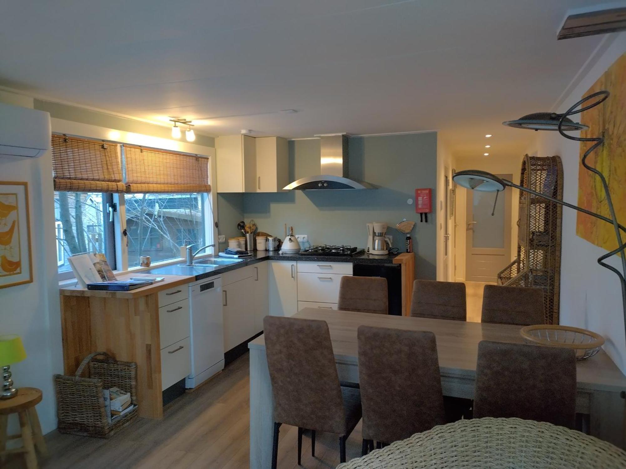 Wulft 47: Sunny 6-Person Chalet with Pool in Forest Campground IJhorst Exterior photo