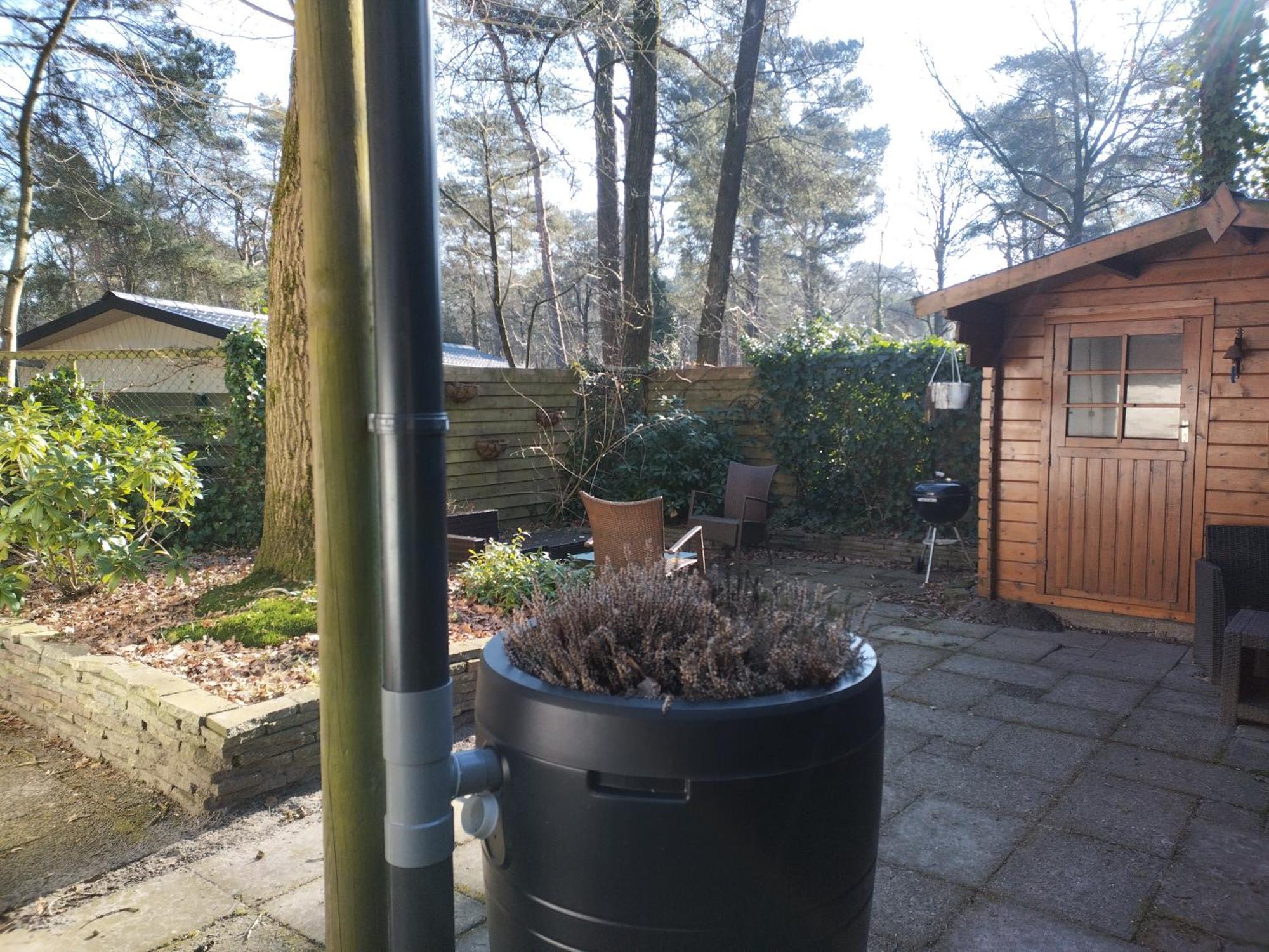Wulft 47: Sunny 6-Person Chalet with Pool in Forest Campground IJhorst Exterior photo